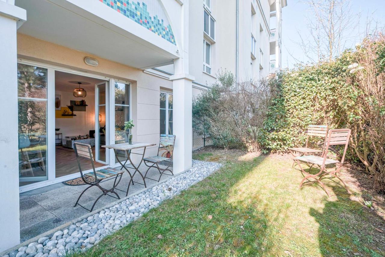 Emma - F3 Apartment With A Garden Montévrain Exterior photo