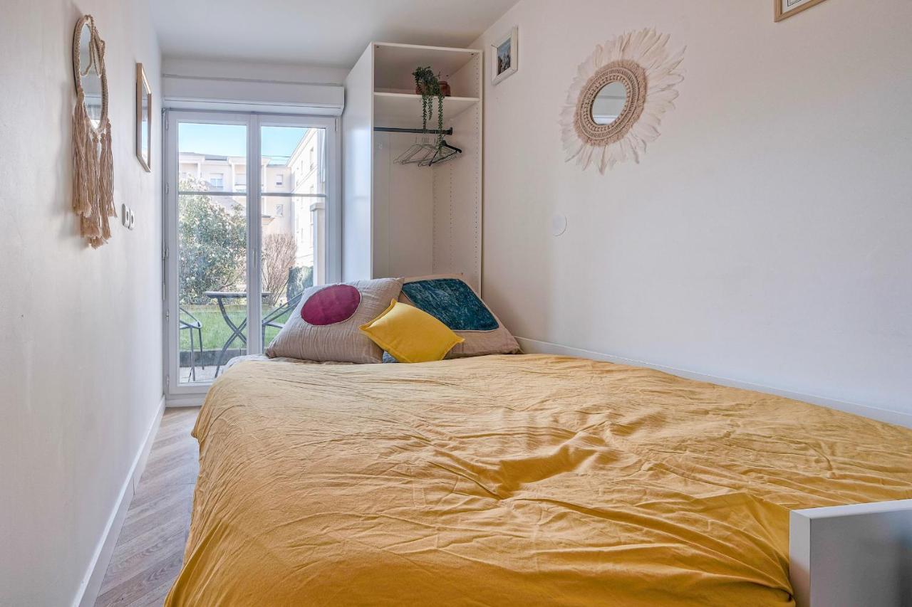 Emma - F3 Apartment With A Garden Montévrain Exterior photo