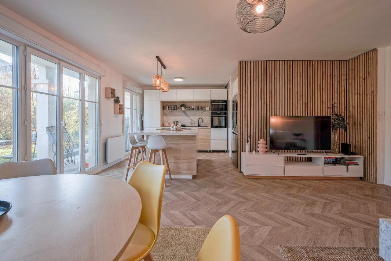 Emma - F3 Apartment With A Garden Montévrain Exterior photo